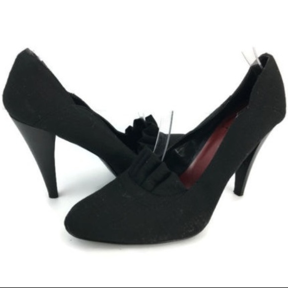 Ann Marino Women's Black Pump Loafers Size 9 M - Picture 1 of 3